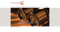 Desktop Screenshot of cantabriacapital.com